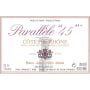 Jaboulet Parallele 45 Rose 2007 Front Label