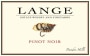 Lange Winery Dundee Hills Estate Vineyard Pinot Noir 2014 Front Label
