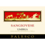 Falesco Sangiovese 2007 Front Label