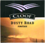 Cloof Dusty Road Pinotage 2013 Front Label