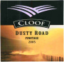 Cloof Dusty Road Pinotage 2005 Front Label