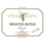 Montes Alpha Series Syrah 2006 Front Label