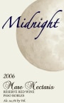 Midnight Cellars Winery Mare Nectaris Reserve 2006 Front Label
