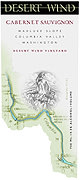 Desert Wind Cabernet Sauvignon 2005 Front Label