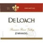 DeLoach Russian River Zinfandel 2006 Front Label