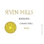 Seven Hills Winery Riesling 2007 Front Label