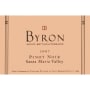 Byron Pinot Noir Santa Maria Valley 2007 Front Label