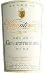 Vinoptima Gewurztraminer 2004 Front Label