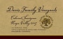 Davis Family Vineyards Cabernet Sauvignon 2005  Front Label