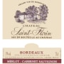 Chateau Saint-Florin Bordeaux Rouge 2006 Front Label