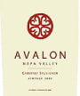 Avalon Napa Cabernet Sauvignon 2005 Front Label
