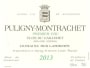 Domaine des Lambrays Puligny-Montrachet Clos du Cailleret Premier Cru 2013 Front Label