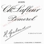Chateau Lafleur  2005 Front Label