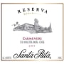 Santa Rita Reserva Carmenere 2007 Front Label