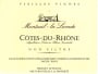 Clos du Mont Olivet Cotes du Rhone Montueil la Levade 2008 Front Label