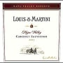 Louis Martini Napa Valley Cabernet Sauvignon 2005 Front Label