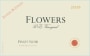Flowers DZ Vineyard Pinot Noir 2008 Front Label