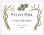 Stony Hill White Riesling 2015  Front Label