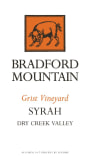 Bradford Mountain Grist Vineyard Syrah 2007 Front Label
