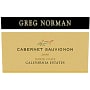 Greg Norman Estates California Estates Cabernet Sauvignon 2006 Front Label
