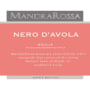 MandraRossa Nero d'Avola 2006 Front Label