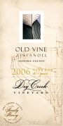 Dry Creek Vineyard Old Vine Zinfandel 2006 Front Label