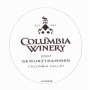 Columbia Winery Gewurztraminer 2007 Front Label