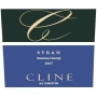 Cline Syrah 2007 Front Label