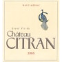 Chateau Citran Haut Medoc 2005 Front Label