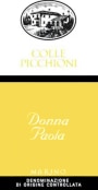 Picchioni Marino Donna Paolo 2011 Front Label