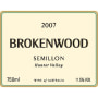 Brokenwood Hunter Valley Semillon 2007 Front Label