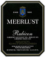 Meerlust Rubicon 2004 Front Label