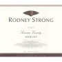 Rodney Strong Sonoma Merlot 2005 Front Label