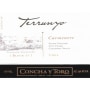 Terrunyo Carmenere 2006 Front Label