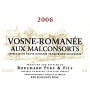 Bouchard Pere & Fils Vosne Romanee Les Malconsorts 2006 Front Label