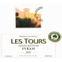 Les Tours Syrah 2007 Front Label