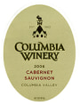 Columbia Winery Cabernet Sauvignon 2004 Front Label