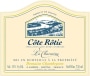 Domaine Chambeyron Cote Rotie La Chavarine Red 2013 Front Label