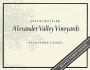 Alexander Valley Vineyards Gewurztraminer 1999 Front Label