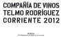 Bodega Lanzaga Corriente 2012 Front Label