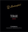 Lamborghini Torami 2004 Front Label