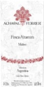 Achaval Ferrer Finca Altamira Malbec 2006 Front Label