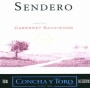 Concha y Toro Sendero Cabernet Sauvignon 2010 Front Label