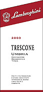 Lamborghini Trescone 2003 Front Label