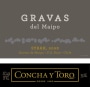 Concha y Toro Gravas del Maipo Syrah 2008 Front Label