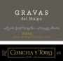 Concha y Toro Gravas del Maipo Syrah 2014 Front Label