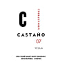 Bodegas Castano Monastrell 2007 Front Label