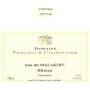 Domaine Terlato & Chapoutier lieu dit Malakoff Shiraz 2006 Front Label