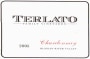 Terlato Family Vineyards Chardonnay 2005  Front Label