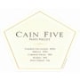 Cain Cain Five (scuffed labels) 2005 Front Label